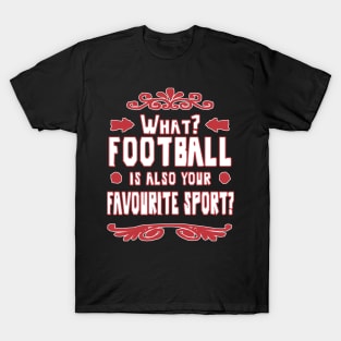 American Football Girls Women Field Goal Sport T-Shirt